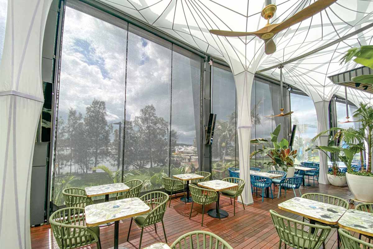 commercial acoustic blinds