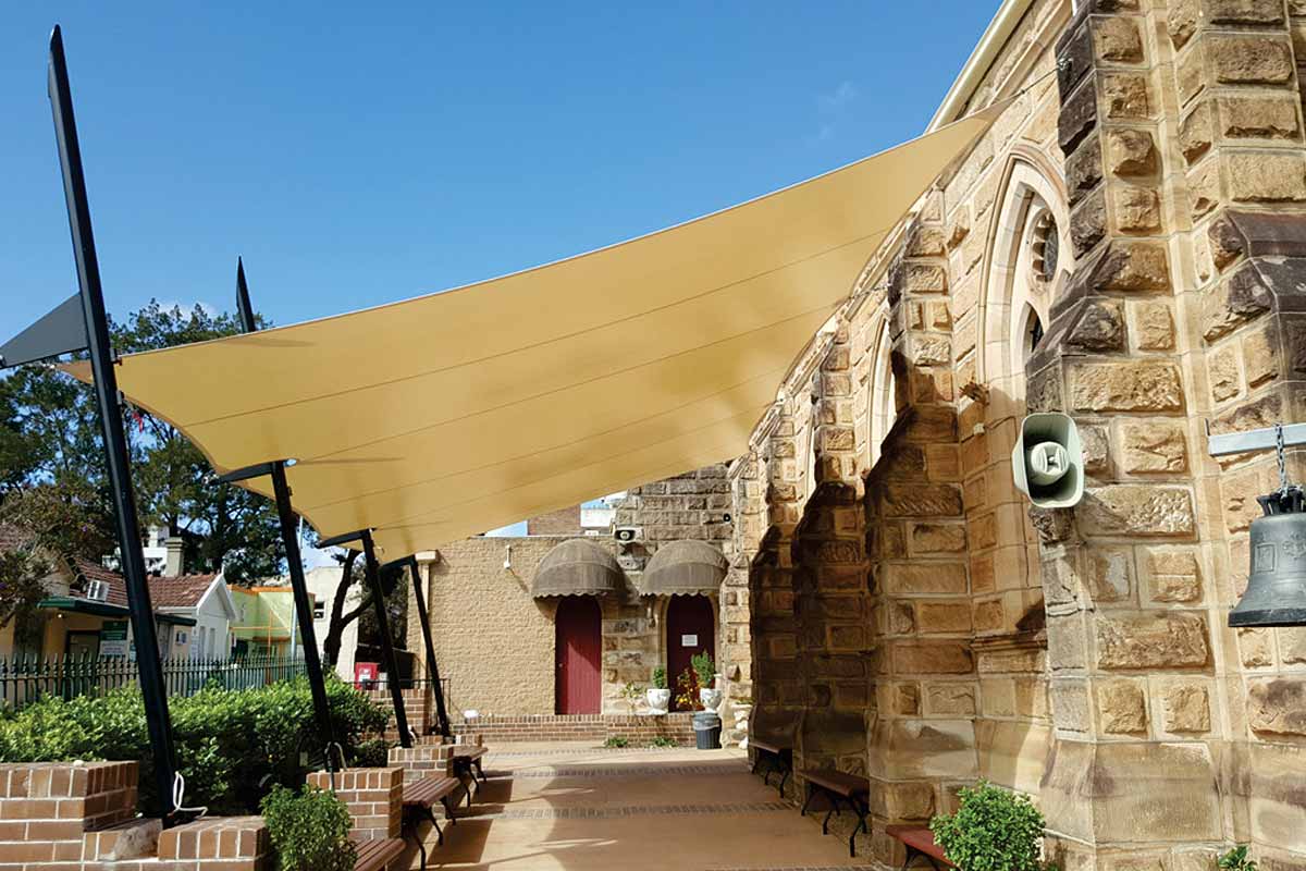 commercial sail awnings