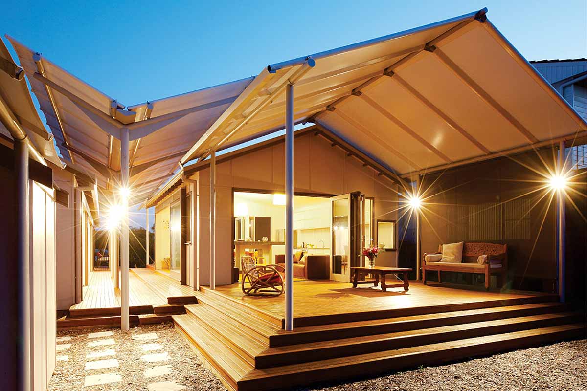 custom made batten awnings