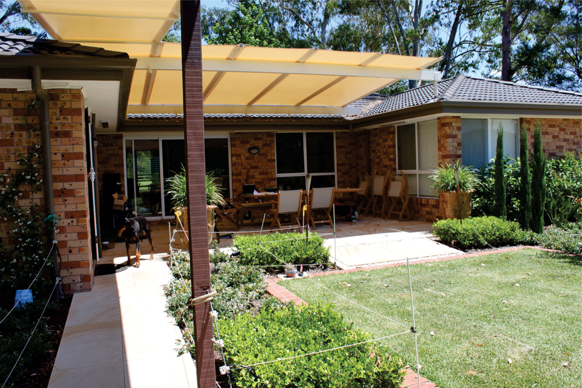 custom made batten awnings