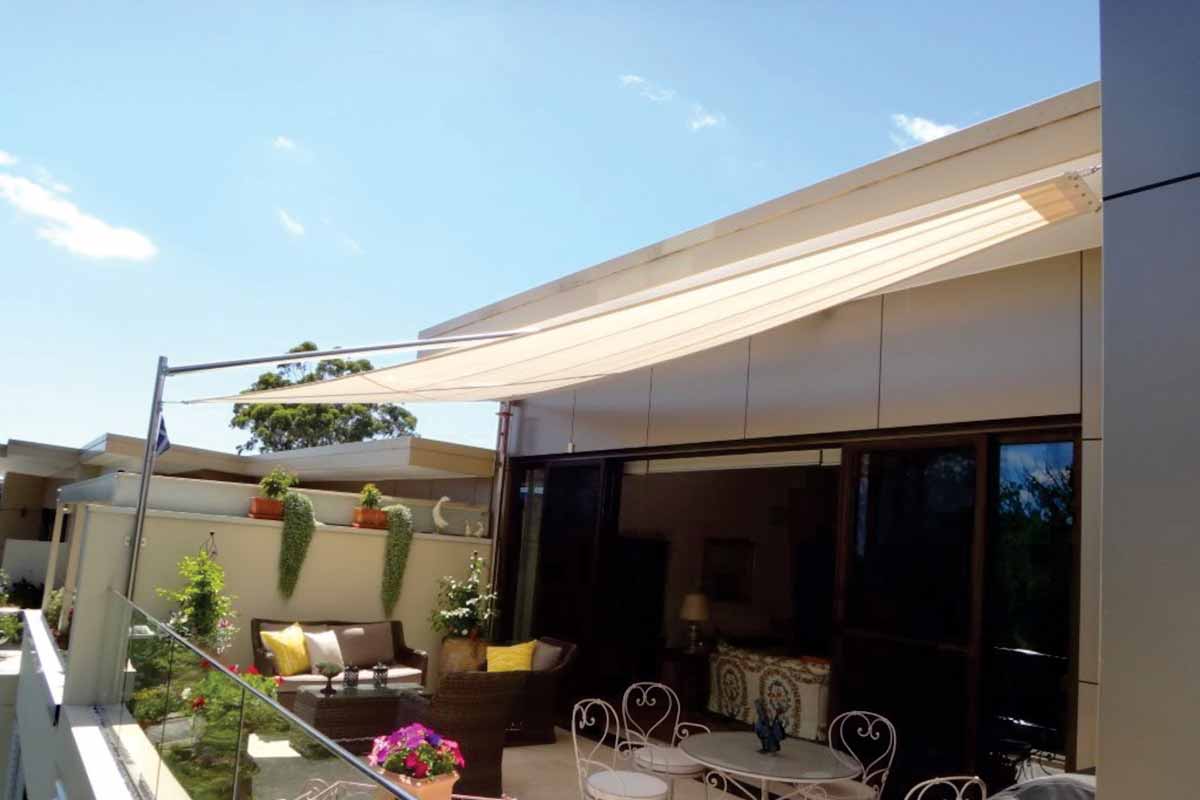 shade sails three sided