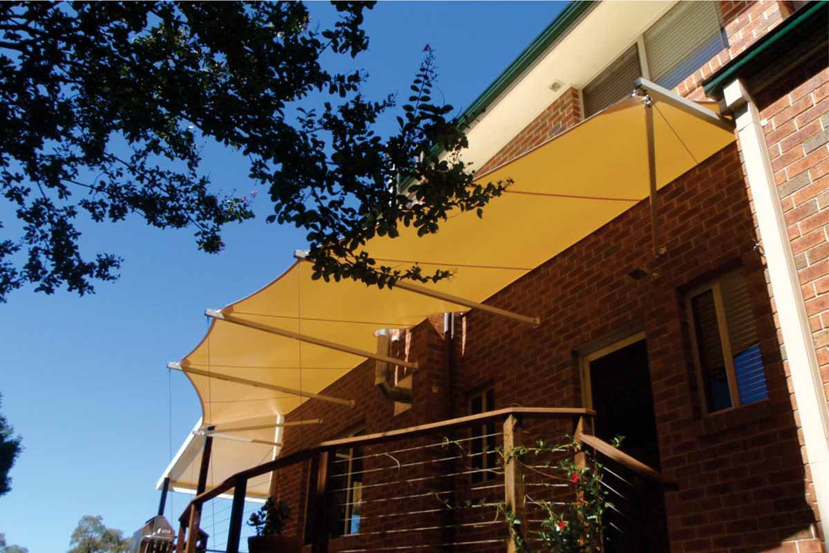 custom made centilevered awnings