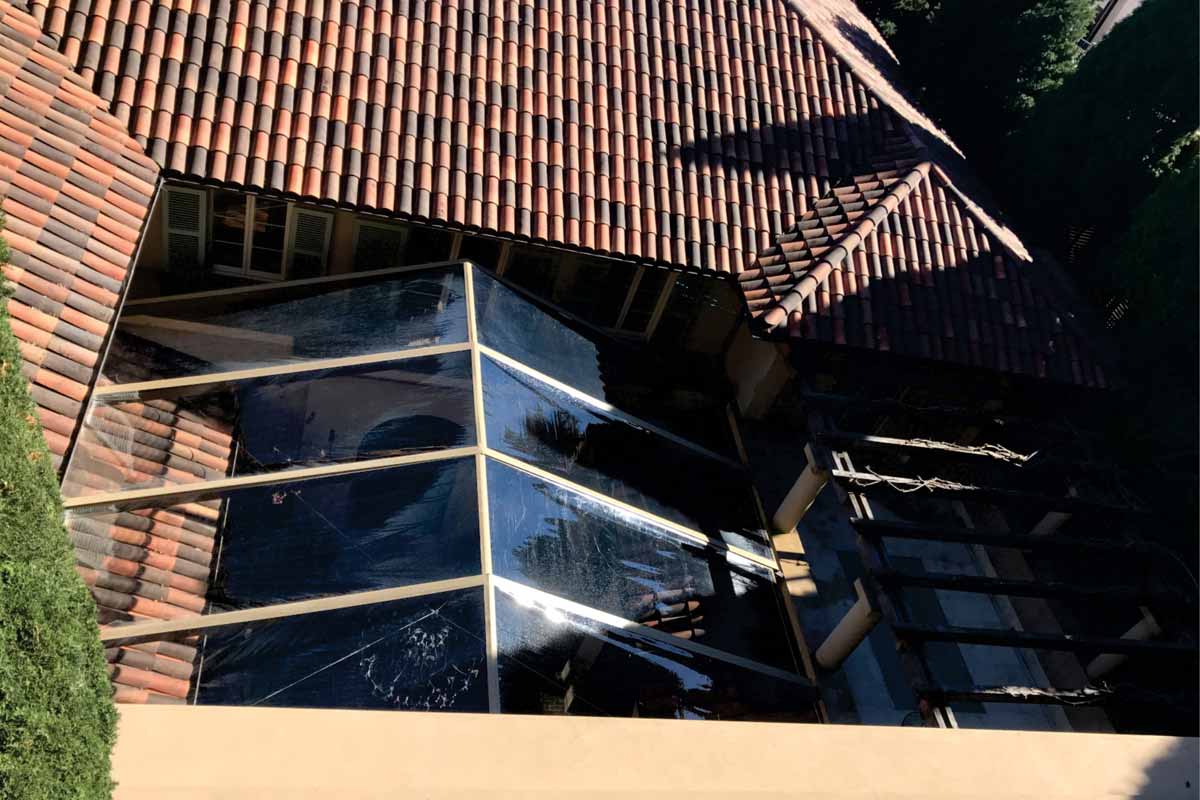 outdoor room batten awnings