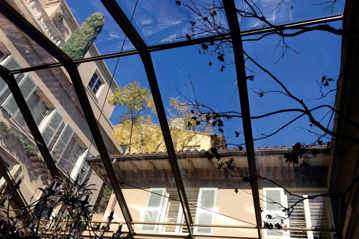 outdoor room batten awnings