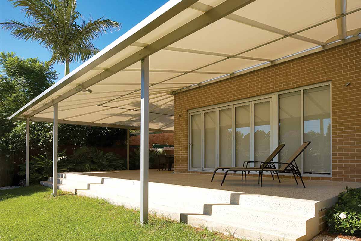 outdoor room batten awnings
