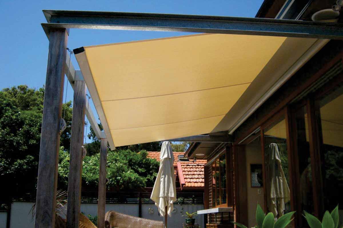 retracting pergola awnings