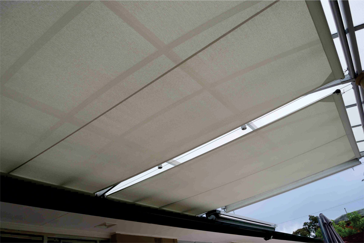 retracting pergola awnings