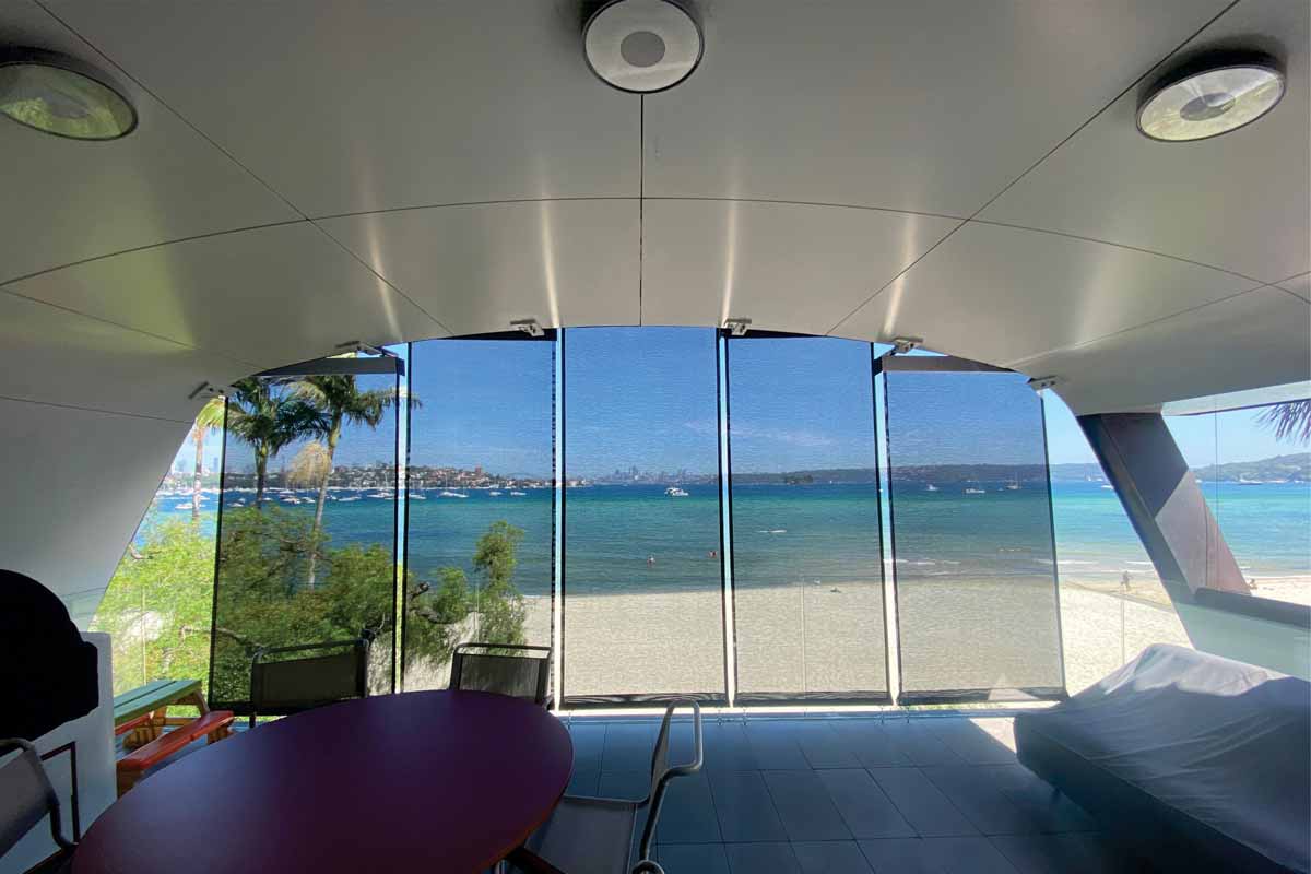 vertical shade blinds